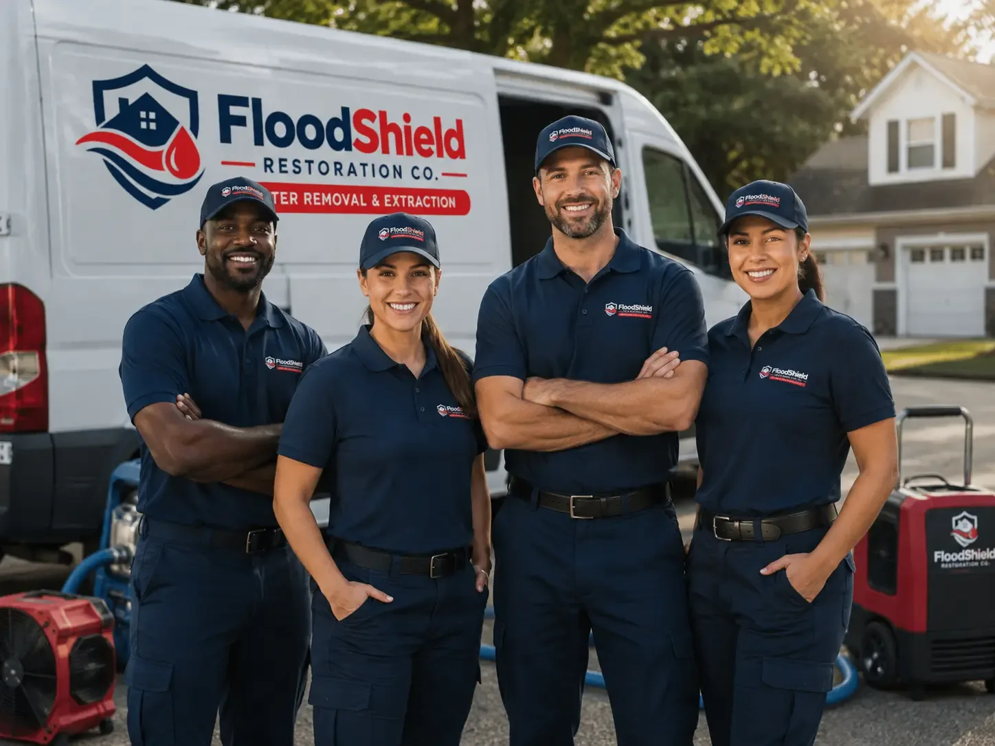 Flood Damage Restoration company in Ford, VA